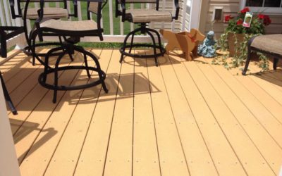 Hagerstown Composite Deck Cleaning after