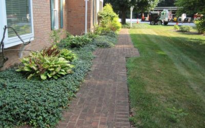 Dirty Brick Hagerstown MD Pavers need Cleaning