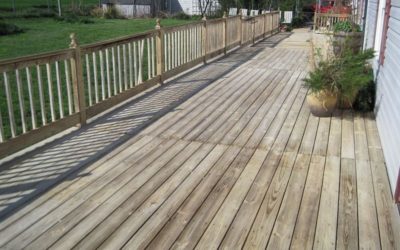 Hagerstown MD Wood Deck Cleaning