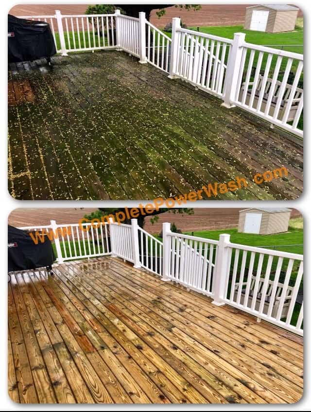 Deck Cleaning Done the Right Way Complete Power Wash