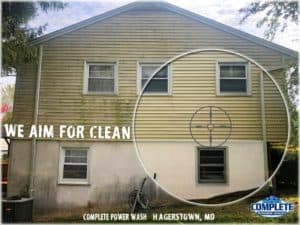 Complete Power Wash techs aim to clean. We are the pressure washing experts in Hagerstown, MD.