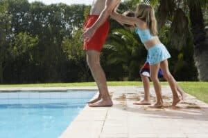 Pool deck cleaning by Complete Power Wash in Hagerstown, MD