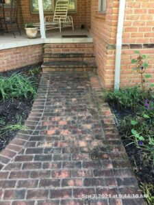 Before pressure washing in Hagerstown, MD