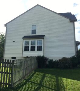 After house washing by Complete Power Wash pressure washing company in Hagerstown, MD.